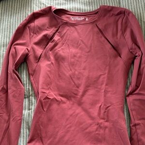 Abercrombie & Fitch Women's Long-Sleeve Bodysuit XS